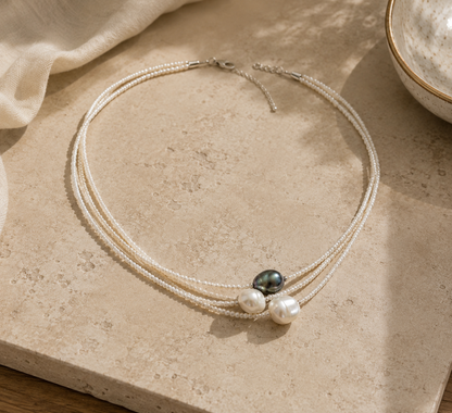 Vintage-Style Pearl Necklace