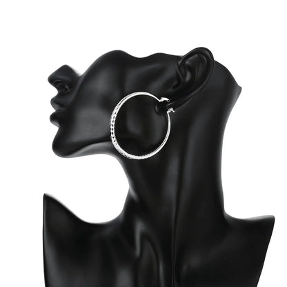 Silver Hoop Earrings